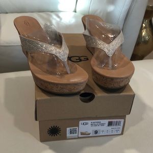 UGG wedge shoes never worn
